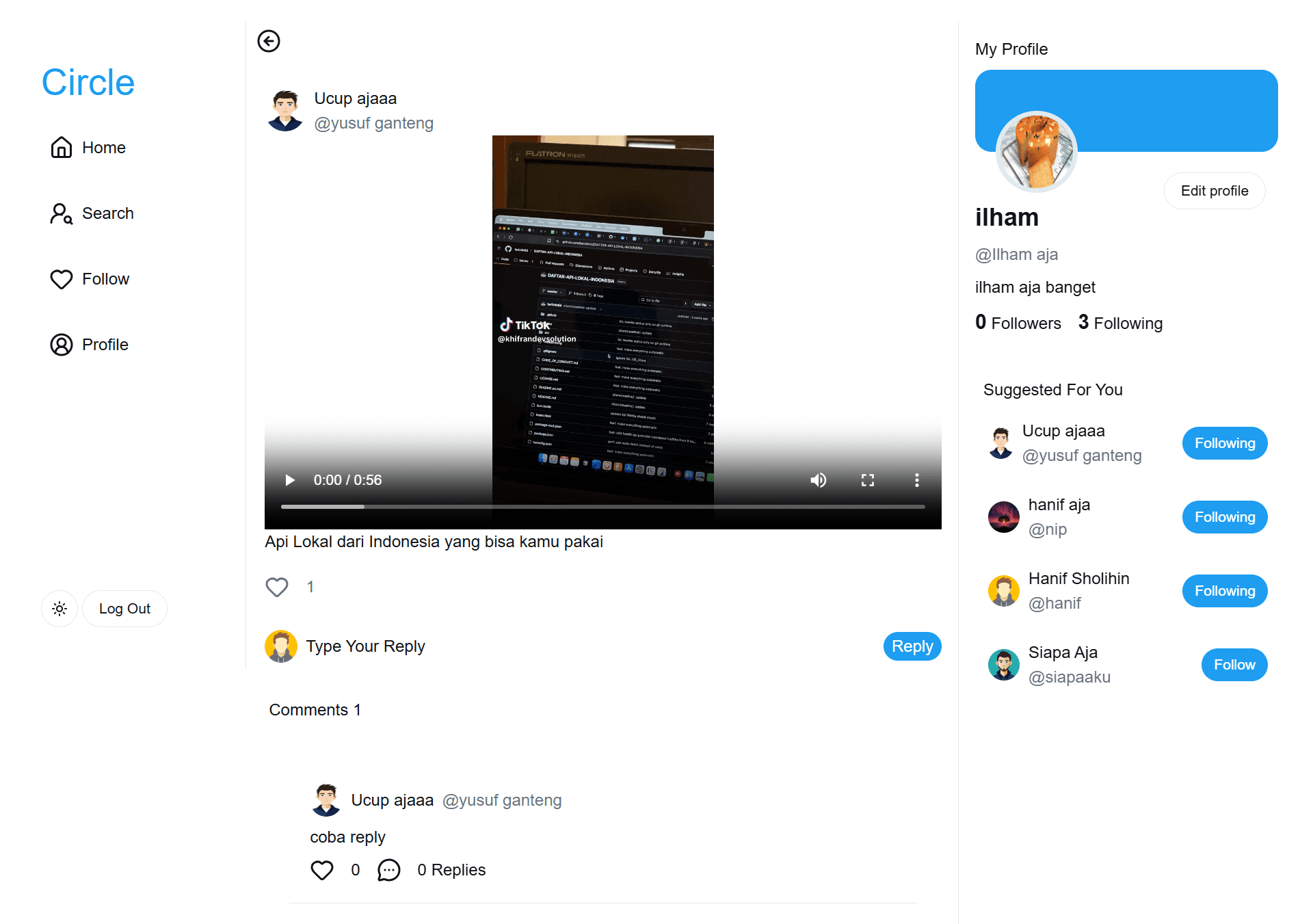 Real-time Social Media